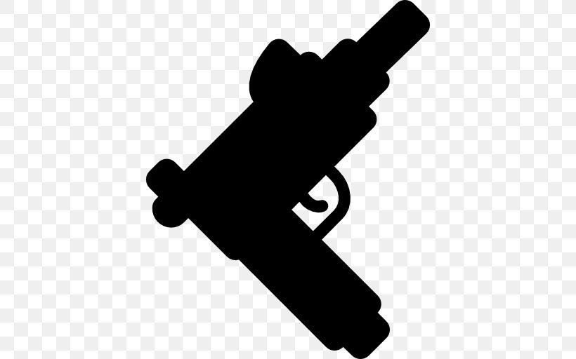 Weapon Firearm Uzi Nunchaku, PNG, 512x512px, Weapon, Black And White, Finger, Firearm, Hand Download Free