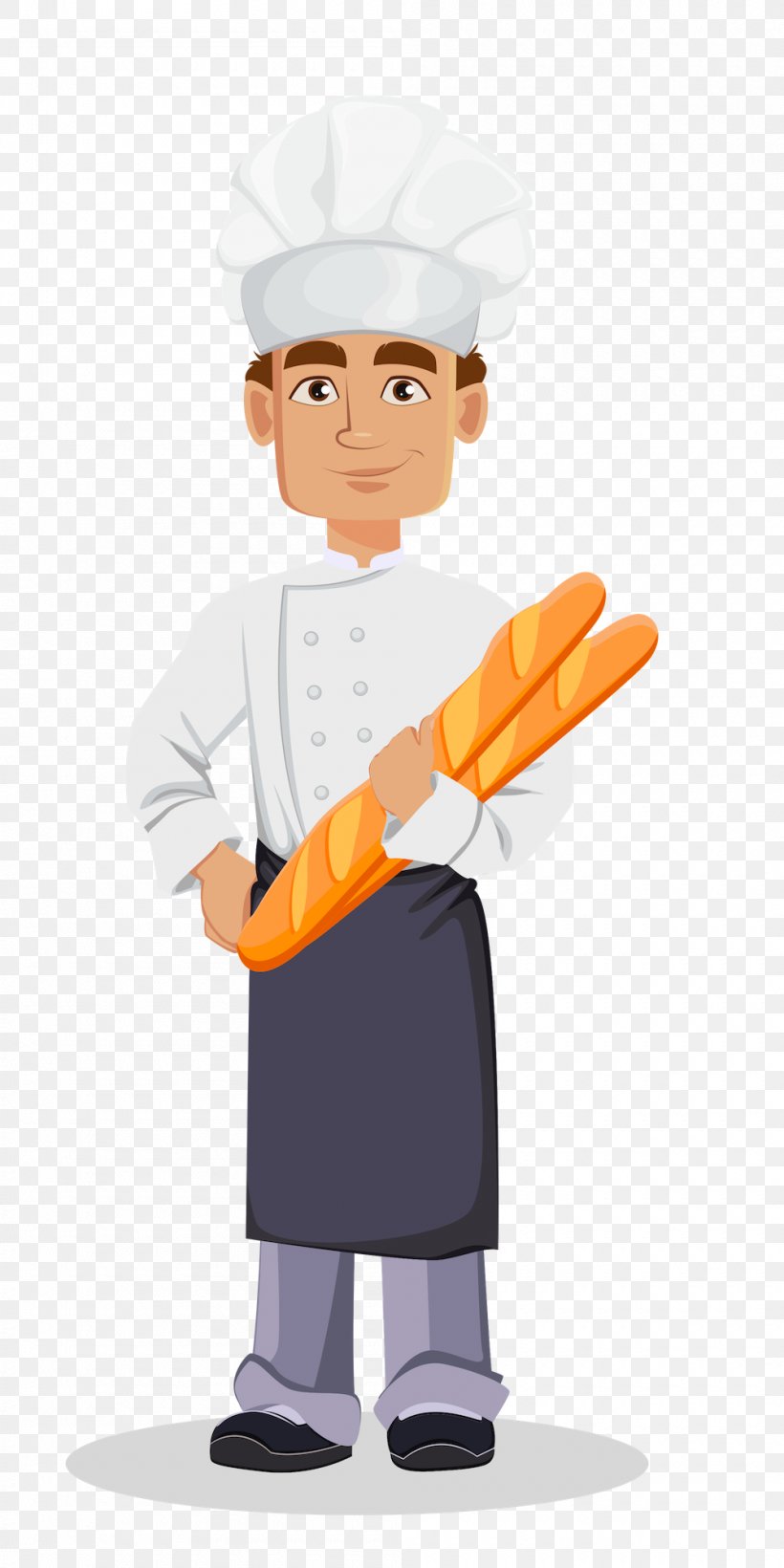 Chef Hat, PNG, 1000x2000px, Baker, Baguette, Bakery, Baking, Bread Download Free