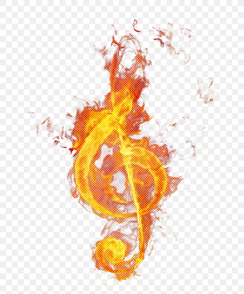 Music Note, PNG, 743x989px, Clef, Fire, Flame, Gclef, Guitar Download Free
