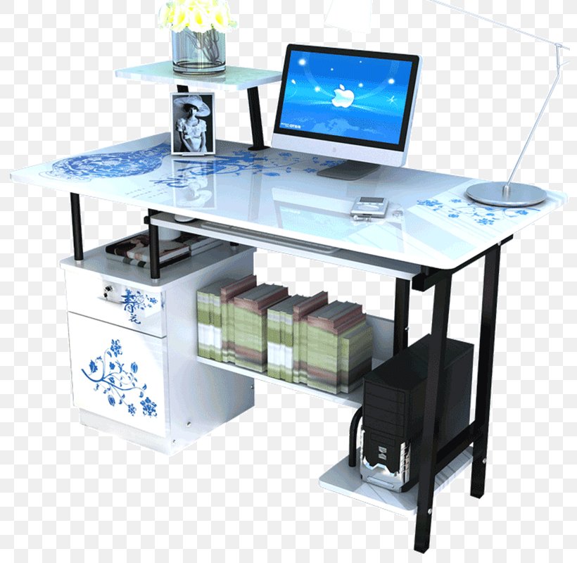 Computer Desk Table Laptop Furniture, PNG, 800x800px, Desk, Bed, Computer, Computer Desk, Desktop Computer Download Free