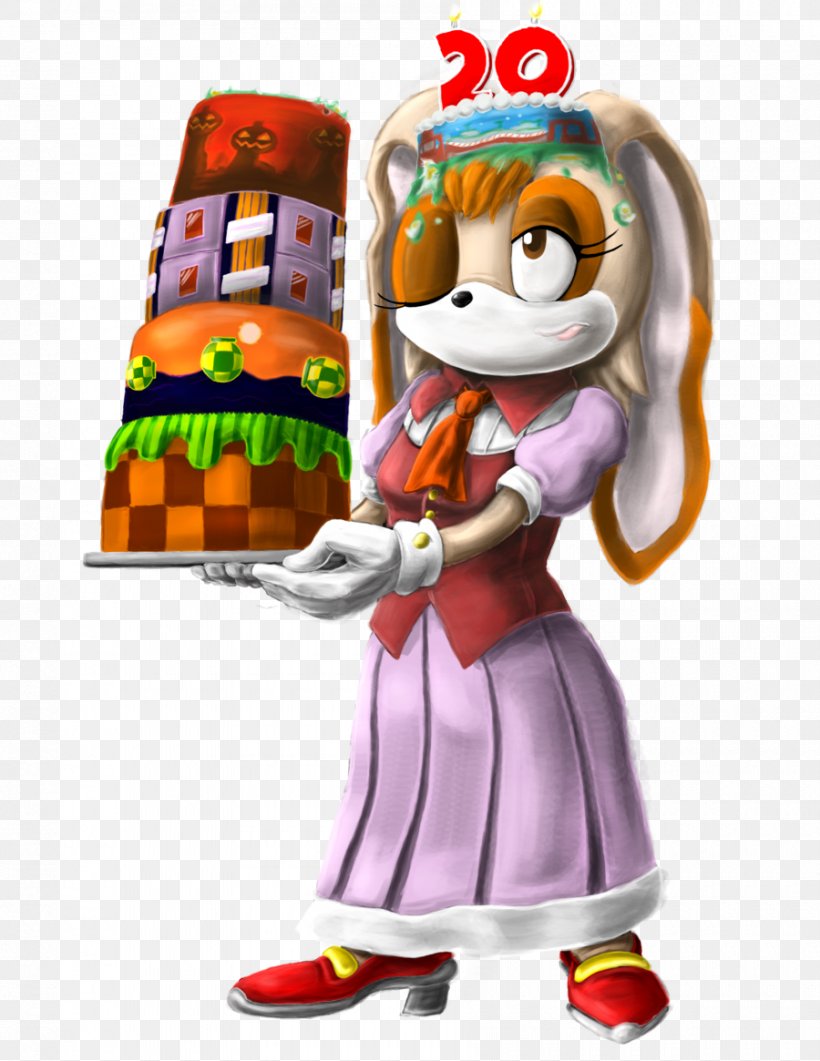 Cream The Rabbit Vanilla The Rabbit Sonic The Hedgehog Sonic Free Riders, PNG, 900x1165px, Cream The Rabbit, Cake, Cartoon, Extract, Fictional Character Download Free