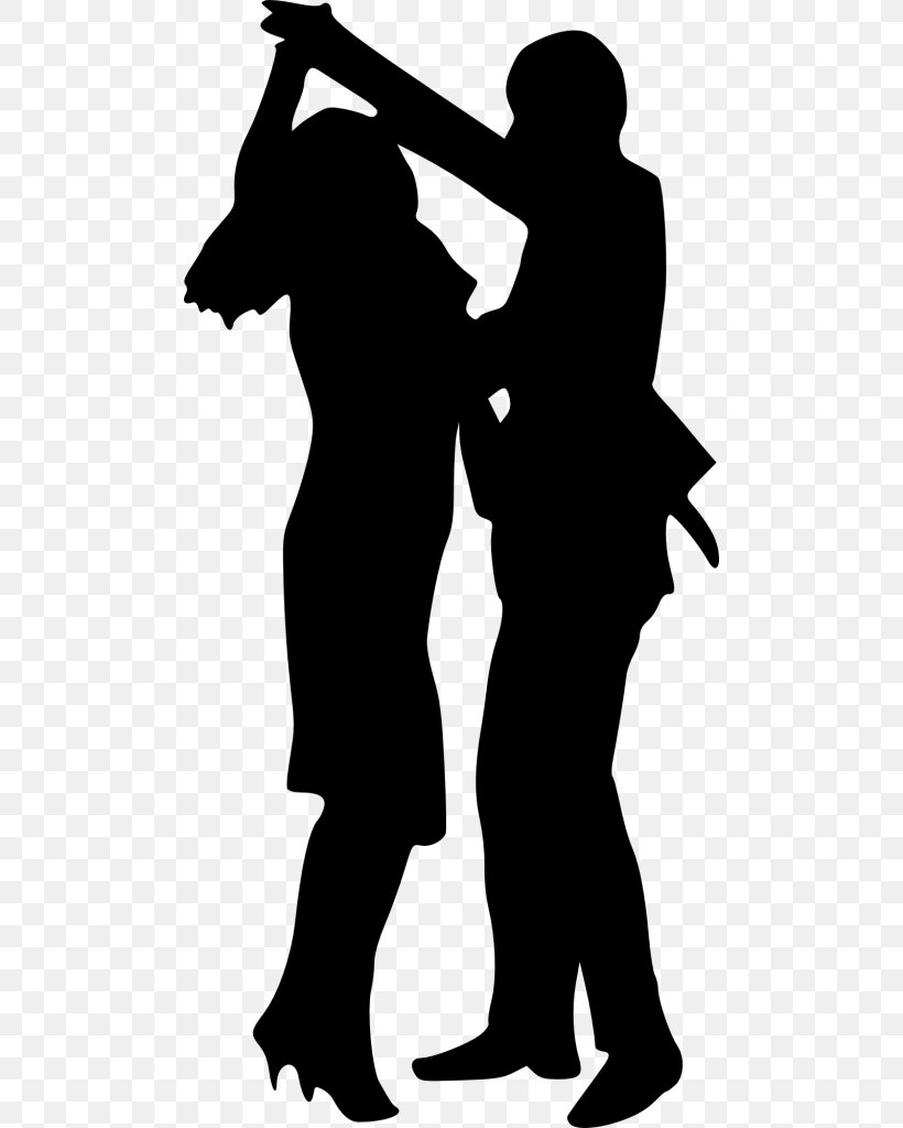 Silhouette Dance Clip Art, PNG, 486x1024px, Silhouette, Art, Ballet, Ballet Dancer, Black And White Download Free