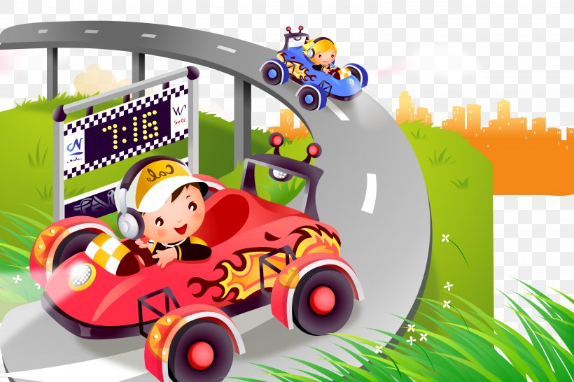 Childrens Games Video Game, PNG, 3036x2024px, Childrens Games, Auto Racing,  Car, Cartoon, Child Download Free