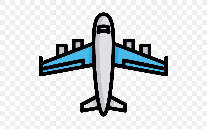 Airplane Air Transportation Aircraft Clip Art, PNG, 512x512px, Airplane, Air Transportation, Aircraft, Airway, Artwork Download Free