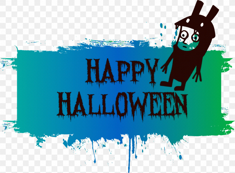 Happy Halloween, PNG, 2998x2211px, Happy Halloween, Banner, Logo, M, Microsoft Azure Download Free