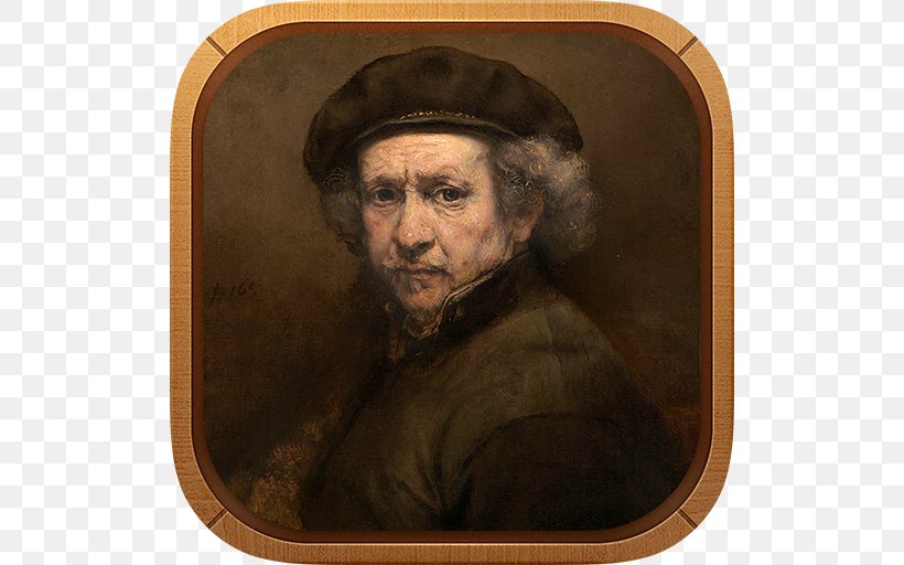 Rembrandt The Night Watch Self-Portrait With Beret And Turned-Up Collar Painting, PNG, 512x512px, Rembrandt, Art, Artist, Baroque, Drawing Download Free