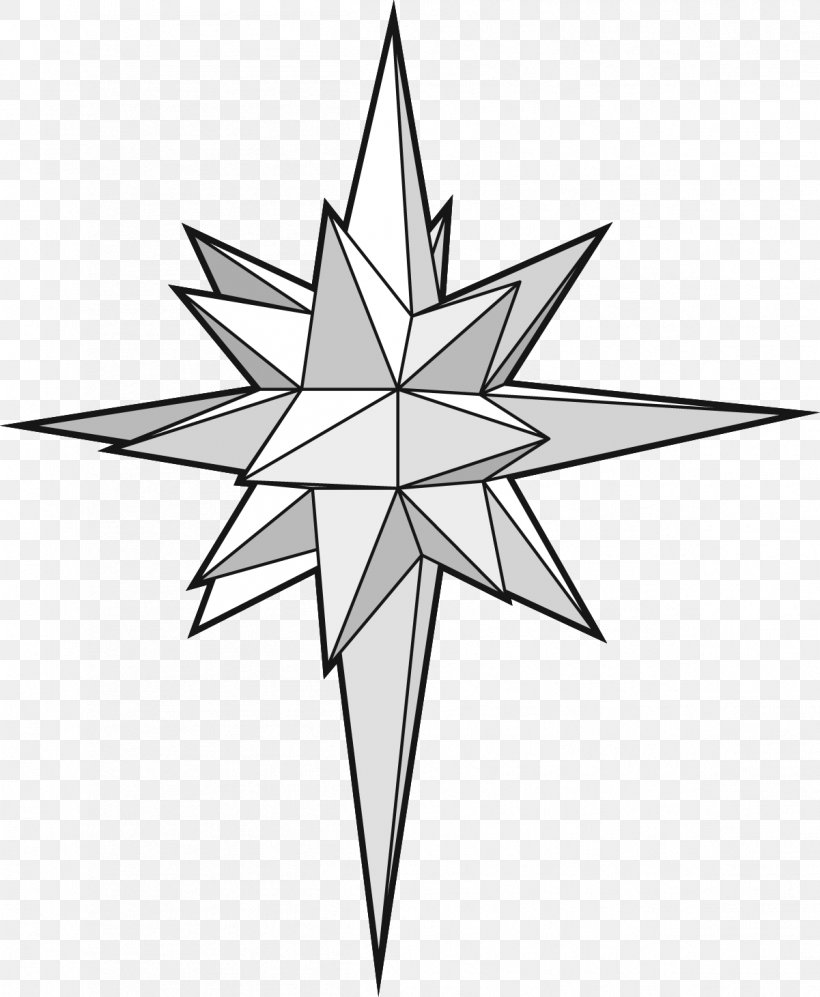 Star Of Bethlehem Drawing Paper, PNG, 1201x1461px, Bethlehem, Art, Artwork, Black And White, Coloring Book Download Free