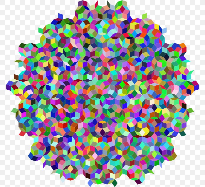 Penrose Tiling Tile Color Point, PNG, 770x749px, Penrose Tiling, Color, Geometry, Johannes Kepler, Point Download Free