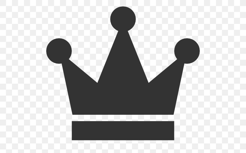 Black & White Clip Art, PNG, 512x512px, Black White, Black And White, Crown, Flat Design, Royaltyfree Download Free