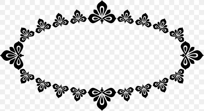 Picture Frames Clip Art, PNG, 1280x698px, Picture Frames, Black And White, Body Jewelry, Fashion Accessory, Folk Art Download Free
