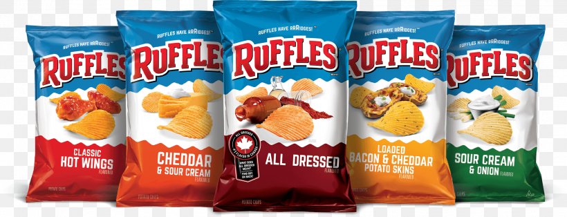 Potato Chip Ruffles All-dressed Lay's Frito-Lay, PNG, 2008x770px, Potato Chip, Alldressed, Commodity, Convenience Food, Flavor Download Free