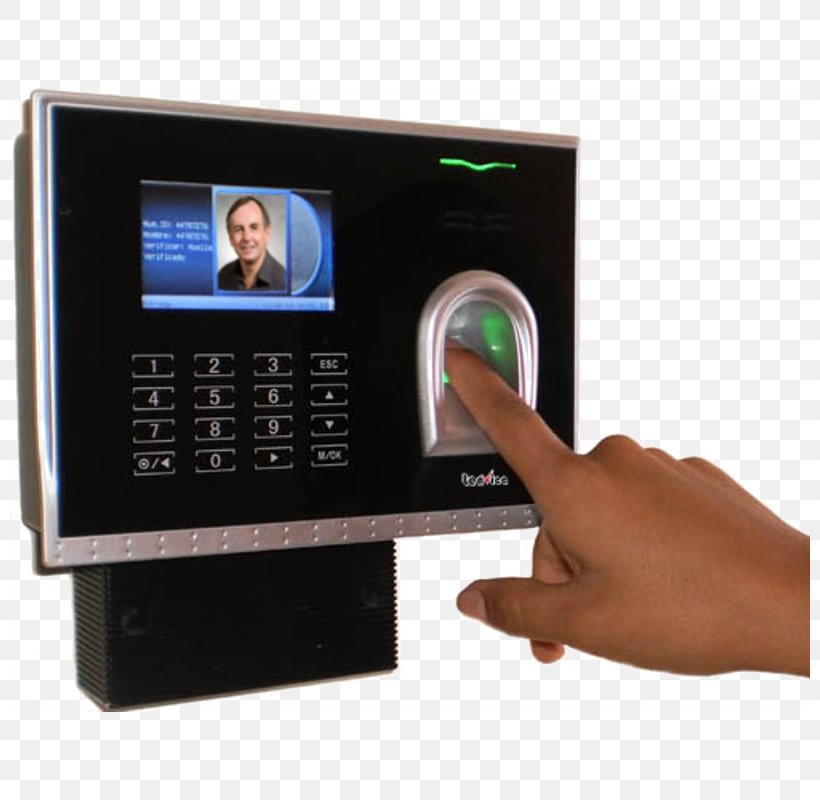 Access Control Biometrics Time And Attendance System Closed-circuit Television, PNG, 800x800px, Access Control, Biometric Device, Biometrics, Business, Closedcircuit Television Download Free