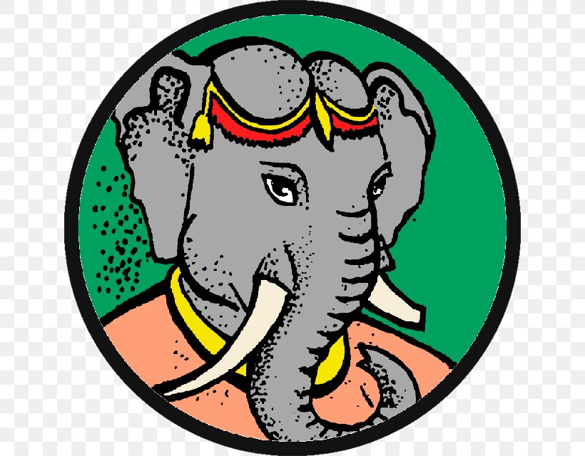 Indian Elephant Paud Cartoon Clip Art, PNG, 640x640px, Indian Elephant, Area, Art, Artwork, Cartoon Download Free