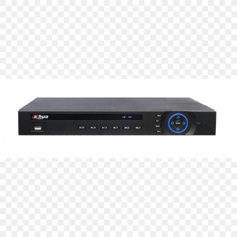 Network Video Recorder Digital Video Recorders IP Camera Dahua Technology Video Cameras, PNG, 1000x1000px, Network Video Recorder, Analog High Definition, Audio Receiver, Cable, Camera Download Free