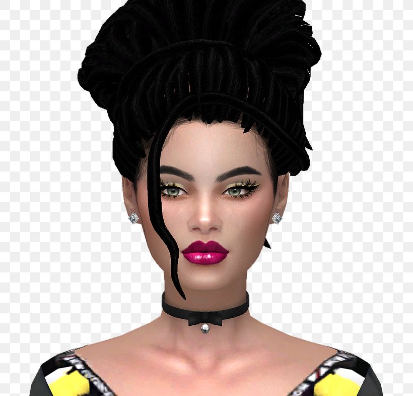 The Sims Resource Eyebrow Praline Eye Liner, PNG, 720x785px, Sims Resource, Black Hair, Creativity, Dream, Eye Download Free