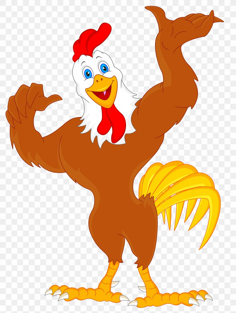 Cartoon Rooster Royalty-free, PNG, 3678x4875px, Cartoon, Animal Figure ...