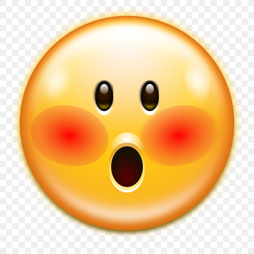 Smiley Emoticon Embarrassment Clip Art, PNG, 1024x1024px, Smiley, Close Up, Embarrassment, Emoji, Emote Download Free