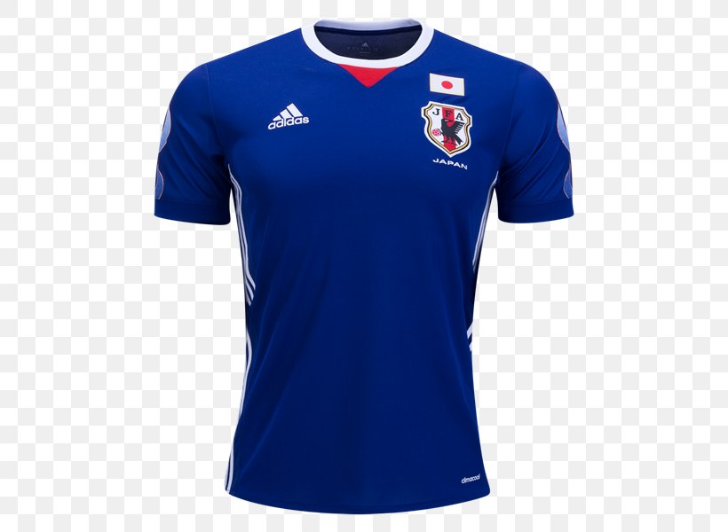 Japan National Football Team T-shirt Jersey Adidas FIFA World Cup, PNG, 600x600px, 2017, 2018, Japan National Football Team, Active Shirt, Adidas Download Free