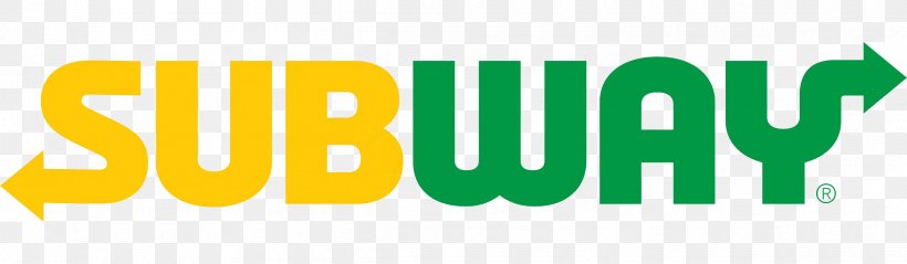 Subway Logo Wrap Restaurant, PNG, 2400x700px, 2017, Subway, Brand, Fast Food Restaurant, Green Download Free