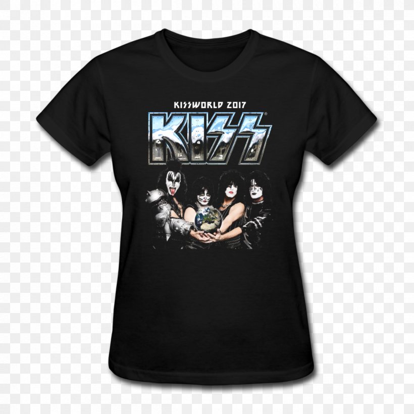 Concert T-shirt Kissworld Tour Clothing, PNG, 1200x1200px, Tshirt, Black, Brand, Button, Clothing Download Free