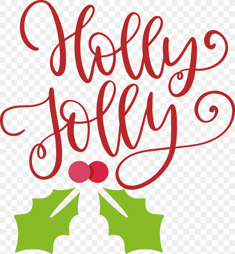 Holly Jolly Christmas, PNG, 2770x3000px, Holly Jolly, Christmas, Christmas Day, Floral Design, Flower Download Free