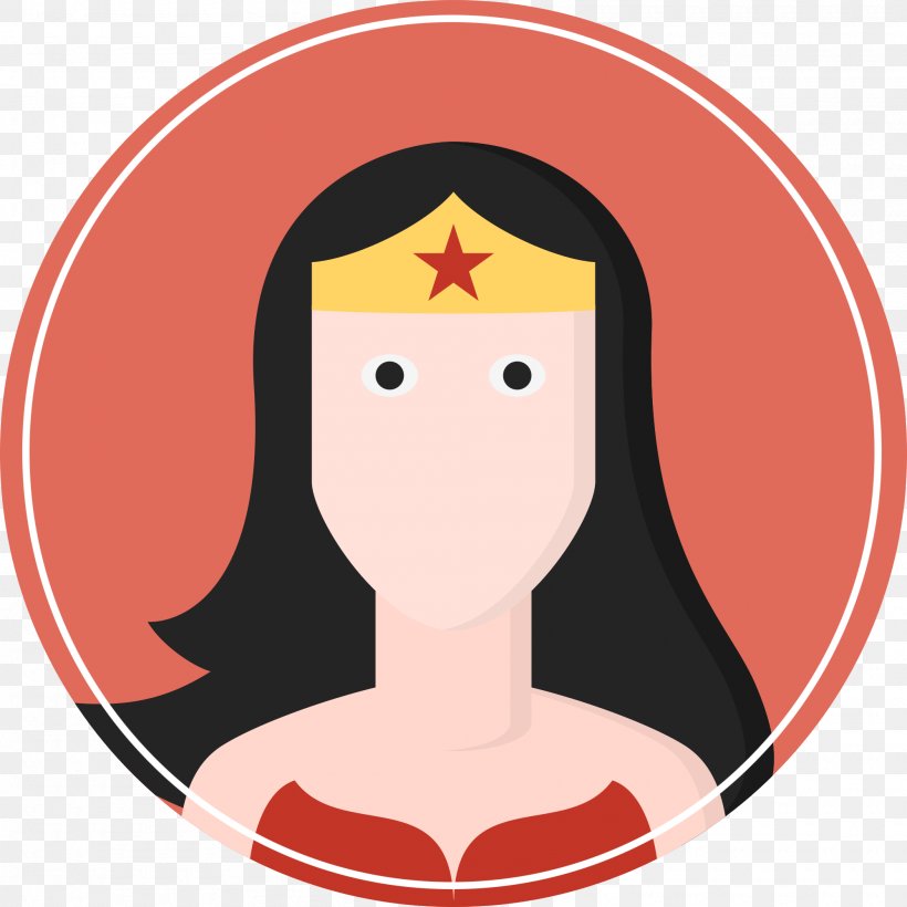Wonder Woman Superman Batman Superhero Vector Graphics, PNG, 2000x2000px, Wonder Woman, Batman, Black Hair, Cartoon, Comics Download Free
