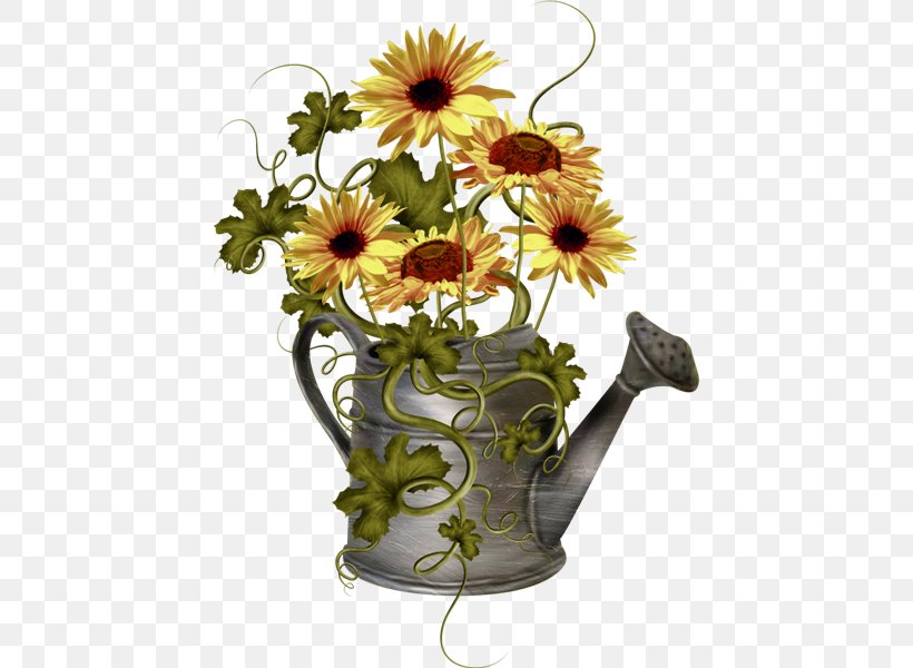 Floral Design Common Sunflower Decoupage Painting Clip Art, PNG, 437x600px, Floral Design, Art, Blog, Common Sunflower, Cut Flowers Download Free