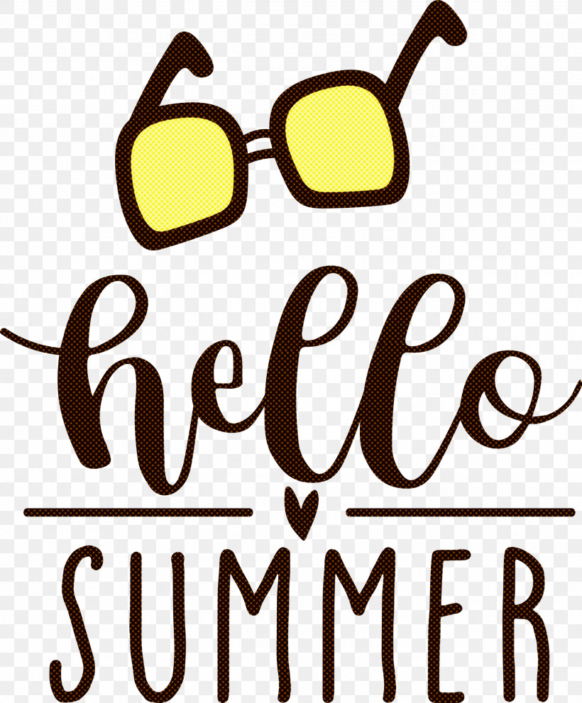 Hello Summer, PNG, 2481x3000px, Hello Summer, Eyewear, Geometry, Glasses, Line Download Free