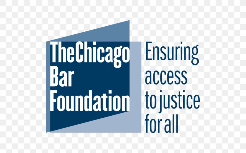 Logo Chicago Bar Foundation Organization Brand Font, PNG, 512x512px, Logo, Area, Banner, Blue, Brand Download Free