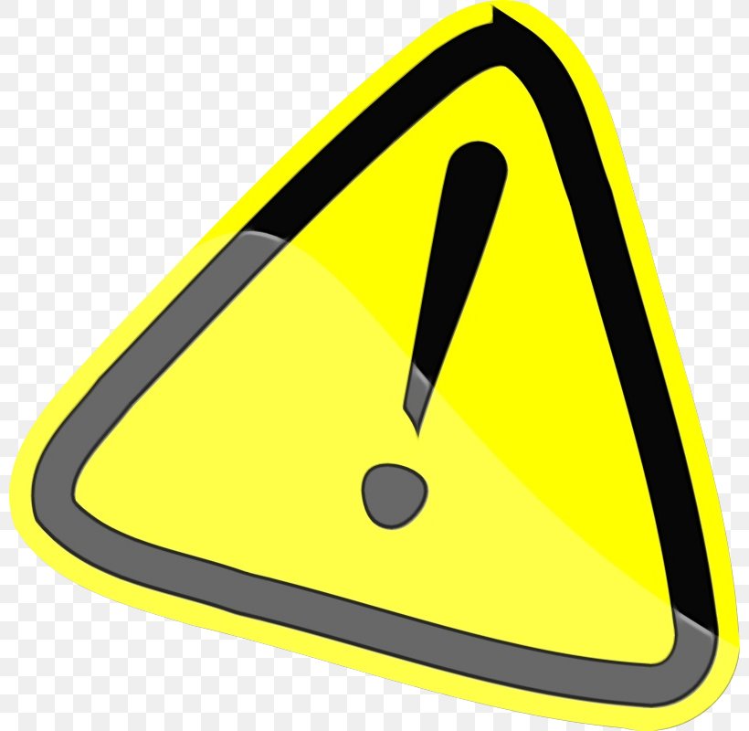 Warning Sign Yellow, PNG, 800x800px, Warning Sign, Hazard Symbol, Sign, Signage, Sticker Download Free