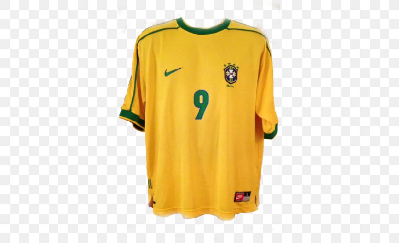1998 FIFA World Cup Final Brazil National Football Team 2018 World Cup T-shirt, PNG, 500x500px, 1998 Fifa World Cup, 2018 World Cup, Active Shirt, Ball, Brazil National Football Team Download Free