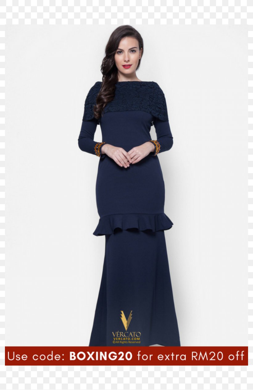 Baju Kurung Navy Blue Fashion Lace Dress, PNG, 788x1261px, Baju Kurung, Abdomen, Bag, Baju Tradisional Melayu, Blazer Download Free