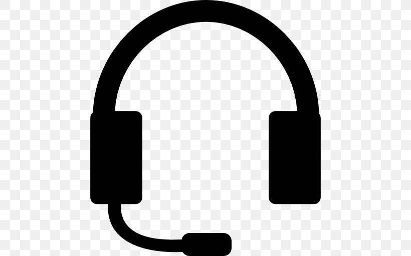 Headset Vector, PNG, 512x512px, Headphones, Audio, Audio Equipment, Black And White, Computer Font Download Free