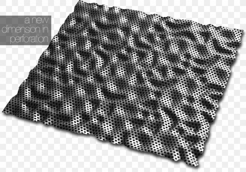 Perforated Metal Sheet Metal Perforation Pattern, PNG, 1100x770px, Perforated Metal, Acoustics, Black And White, Manufacturing, Material Download Free