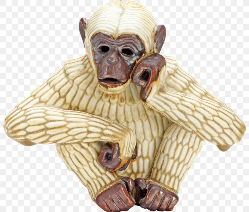 Ape Monkey Gorilla Rörstrand Primate, PNG, 800x701px, Ape, Animal, Ceramic, Fictional Character, Figurine Download Free