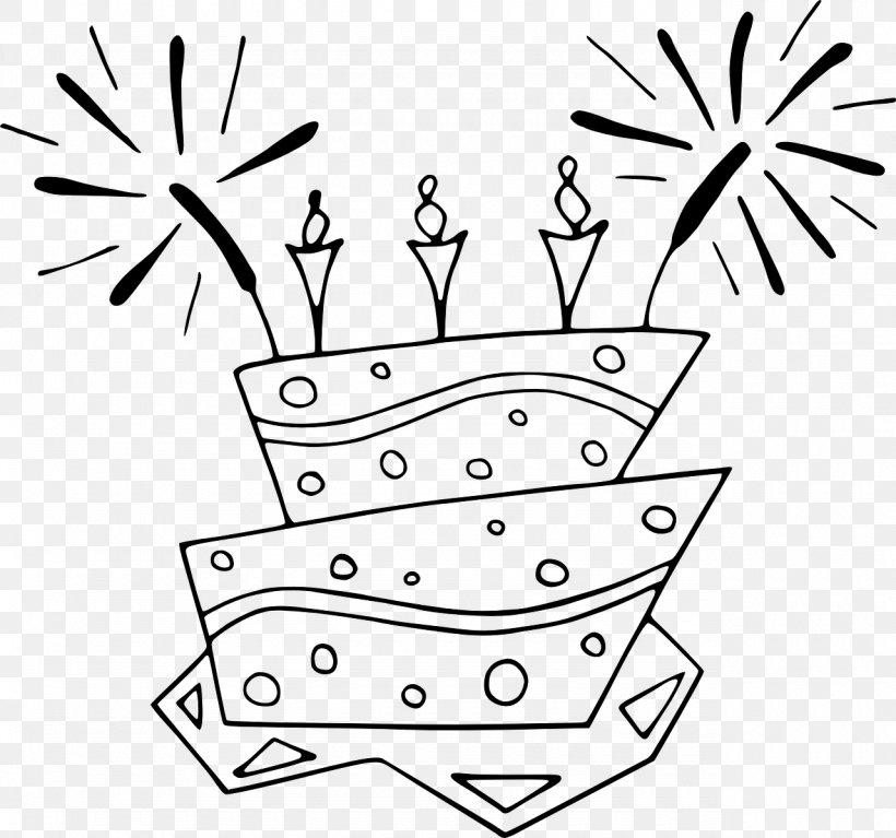 Birthday Cake Clip Art, PNG, 1280x1198px, Birthday Cake, Area, Birthday, Black And White, Cake Download Free