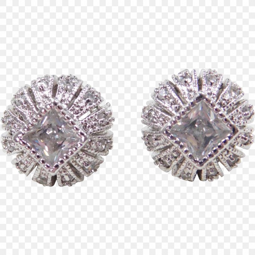 Earring Sterling Silver Diamond, PNG, 963x963px, Earring, Diamond, Earrings, Fashion Accessory, Gemstone Download Free