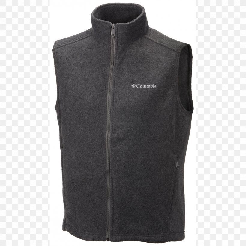 Gilets T-shirt Polar Fleece Fleece Jacket Fashion, PNG, 1200x1200px, Gilets, Black, Clothing, Coat, Columbia Sportswear Download Free