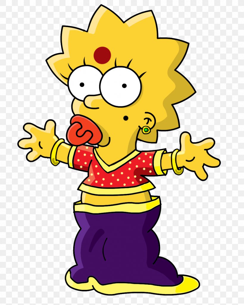 Maggie Simpson Homer Simpson Bart Simpson Marge Simpson Lisa Simpson, PNG, 1000x1250px, Maggie Simpson, Area, Art, Artwork, Bart Simpson Download Free