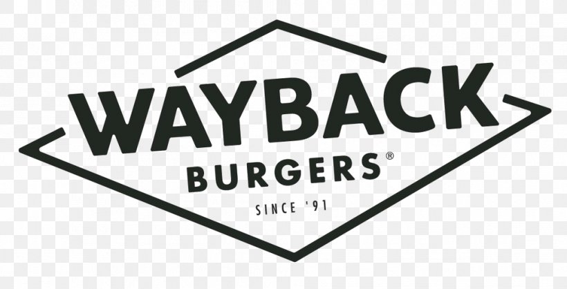 Wayback Burgers Naperville Hamburger Cheshire Restaurant, PNG, 1006x514px, Wayback Burgers, Area, Black And White, Brand, Cheshire Download Free