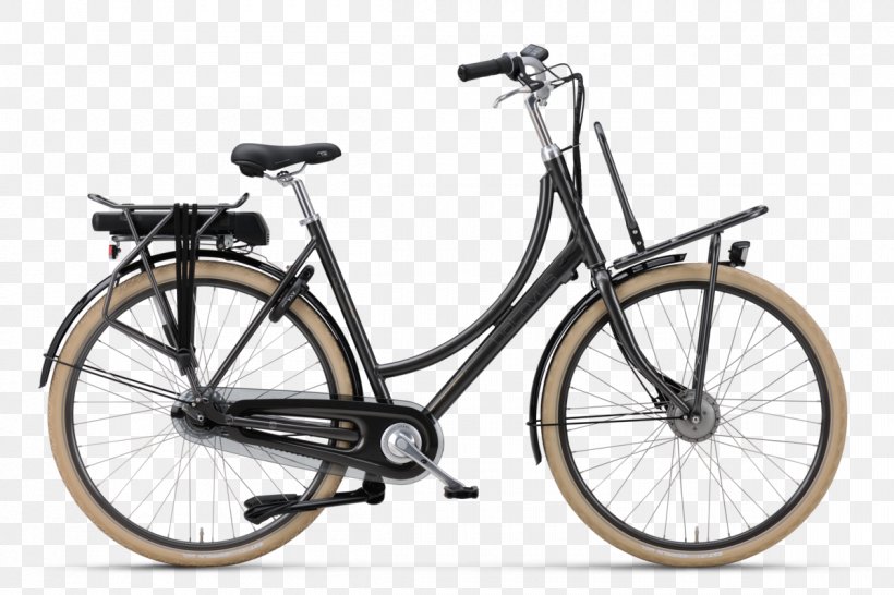 Batavus Electric Bicycle City Bicycle Step-through Frame, PNG, 1200x800px, Batavus, Bicycle, Bicycle Accessory, Bicycle Drivetrain Part, Bicycle Frame Download Free