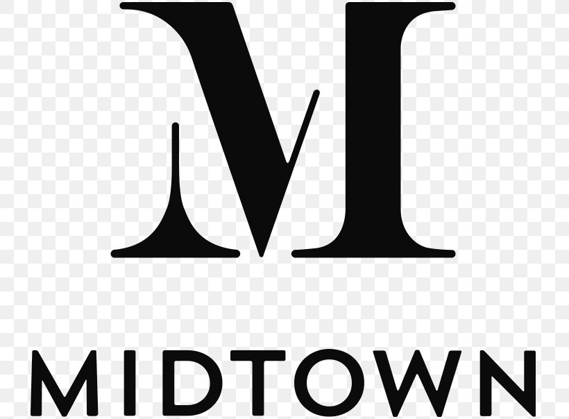 Midtown Plaza Logo Design M Group Umi Brand, PNG, 737x604px, Logo, Black, Black And White, Black M, Brand Download Free