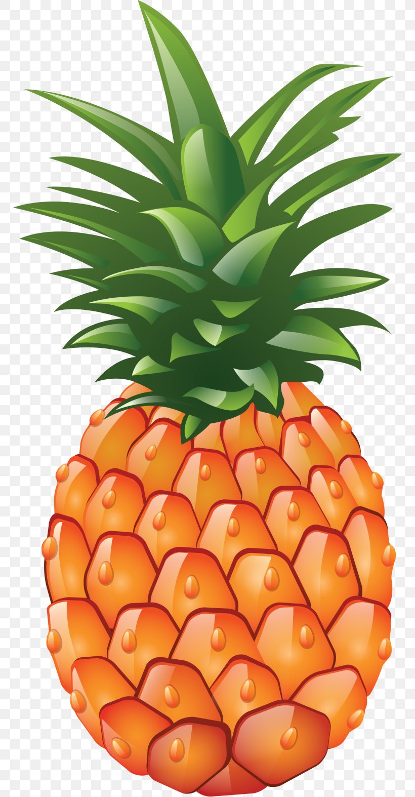Pineapple Clip Art, PNG, 768x1574px, Pineapple, Ananas, Bromeliaceae, Commodity, Document Download Free