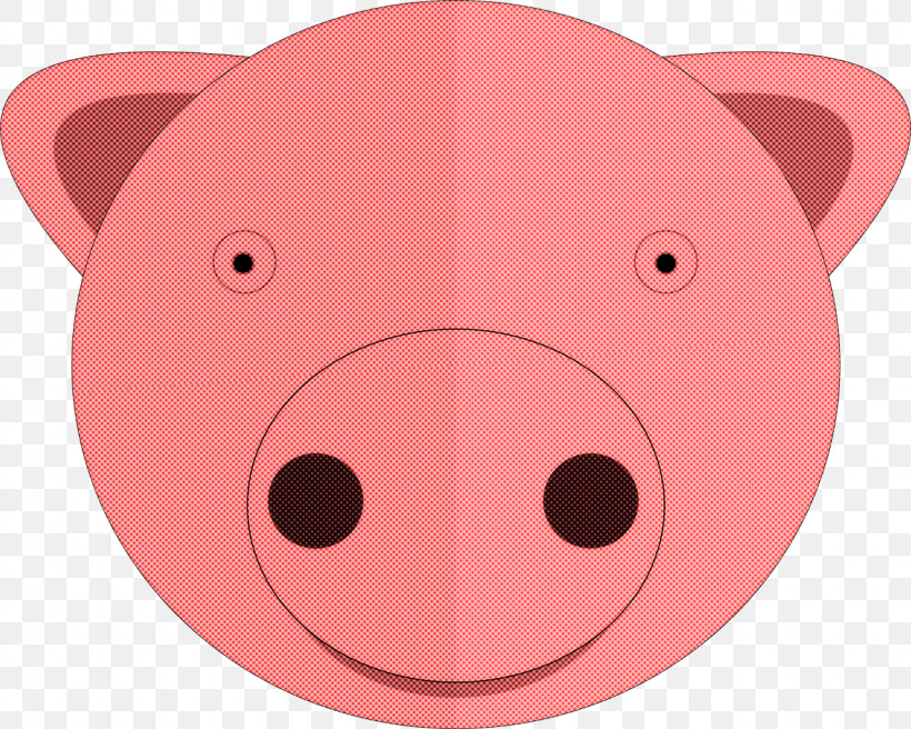 Pink Snout Cartoon Nose Bear, PNG, 1280x1025px, Pink, Bear, Cartoon, Nose, Snout Download Free