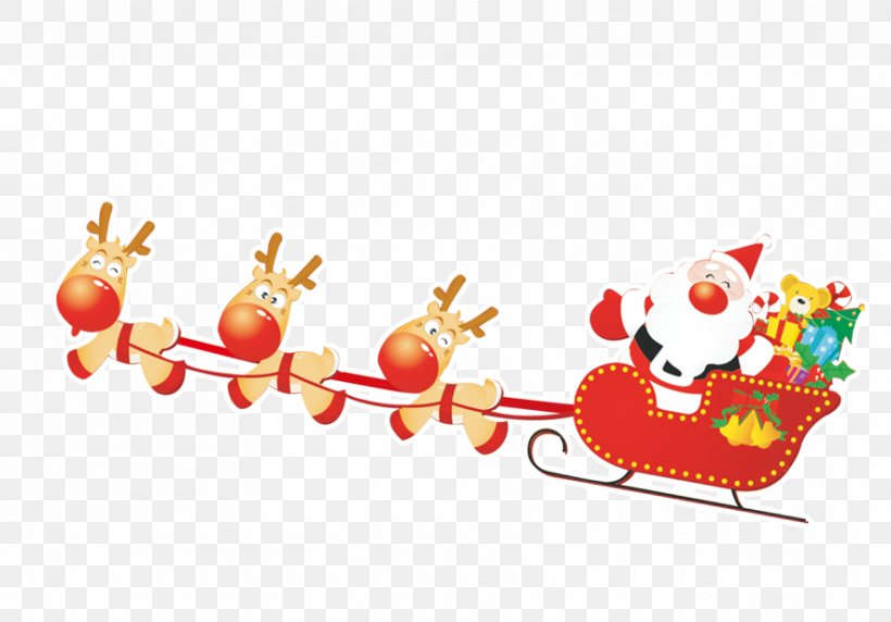 Santa Claus Reindeer Car, PNG, 883x616px, Santa Claus, Art, Car, Christmas, Deer Download Free
