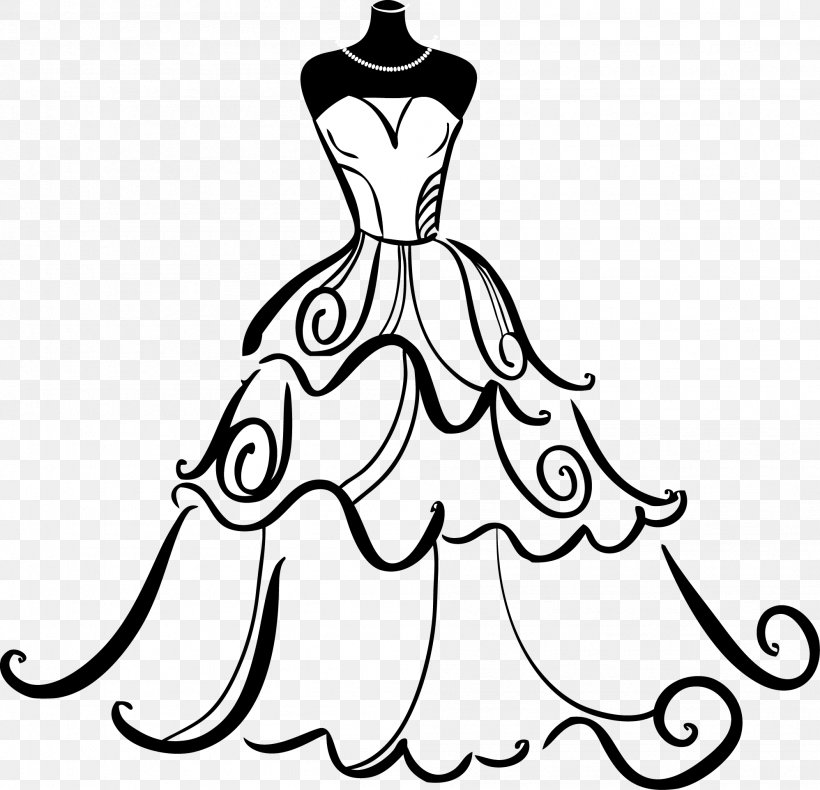 Wedding Dress Gown Bride Clip Art, PNG, 1996x1925px, Wedding Dress, Aline, Art, Artwork, Ball Gown Download Free