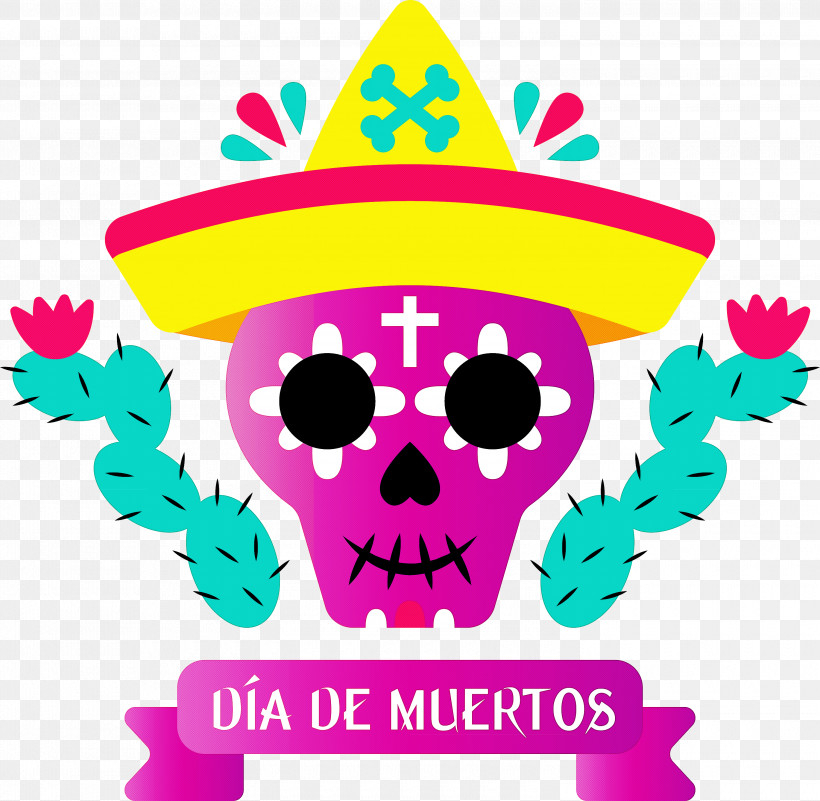 Day Of The Dead Día De Muertos, PNG, 3000x2931px, Day Of The Dead, Birthday, Calavera, D%c3%ada De Muertos, Festival Of The Dead Download Free