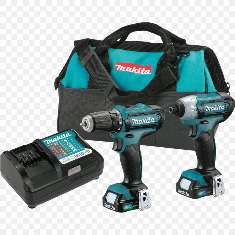 Augers Makita CT226 2-Piece Combo Kit Cordless Impact Driver, PNG, 1500x1500px, Augers, Circular Saw, Cordless, Drill, Hardware Download Free