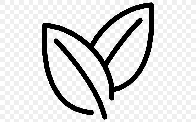 Symbol Tea Leaf, PNG, 512x512px, Symbol, Area, Black And White, Food, Leaf Download Free