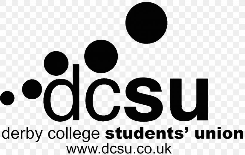 Derby College Students' Union Logo, PNG, 2182x1385px, Logo, Black And White, Brand, College, Derby Download Free